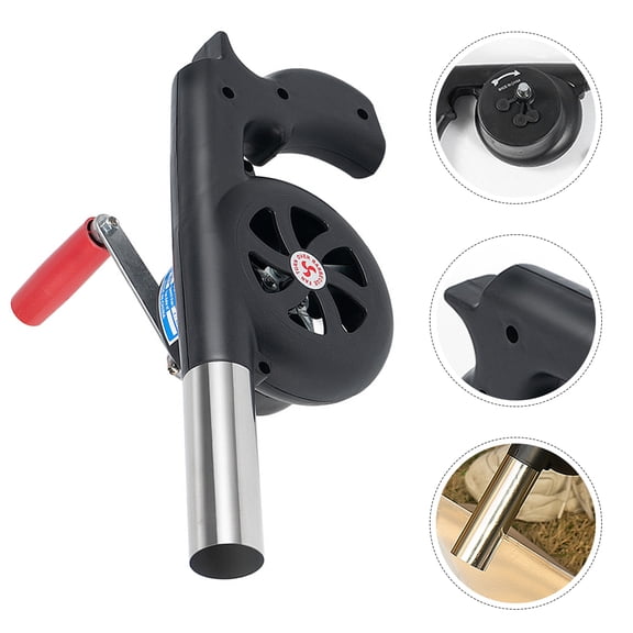 DRAFIDEEP 1Pack Fire Blower for Bbq Compact Design for Campers and Grilling