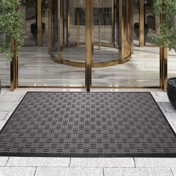 DRAFIDEEP 1Pack Front Door Mat Polypropylene Wear Resistant for Kitchen Bedroom
