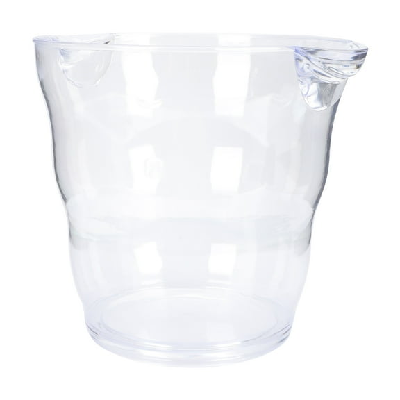 DRAFIDEEP 1Pack Ice Bucket For Restaurants And Hotels Acrylic Construction 9.24x9.24x3.73in Size