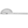 thumbnail image 1 of DRAFIDEEP 1Pack Protractor for Carpenter Woodworking Ruler Stainless Steel Measuring Instruments, 1 of 8