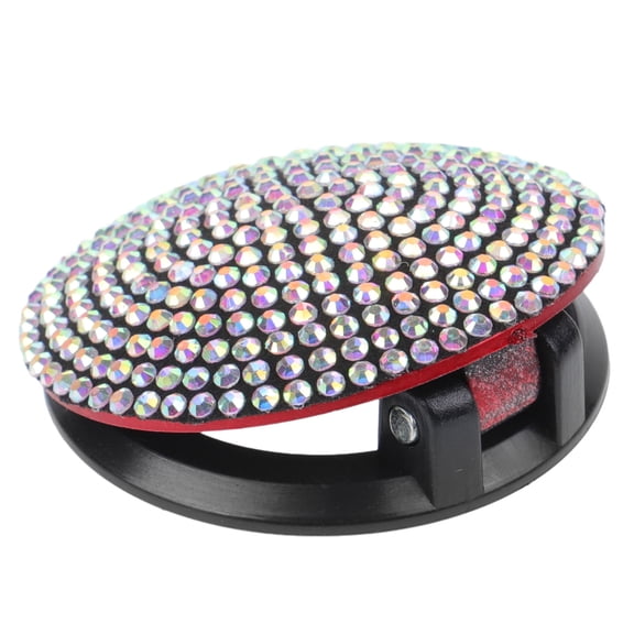 DRAFIDEEP 1Pack Rhinestone Push To Start Button Cover Elegant Design For Car Interior Ignition Protection