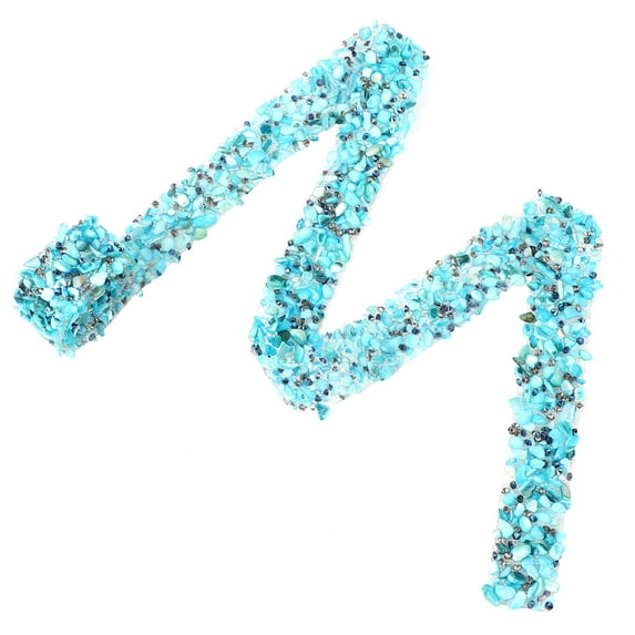 DRAFIDEEP 1Pack Sewing Trim Sky-Blue 100x2.5x0.1In With Strong Stickiness For Women Craft Enthusiasts