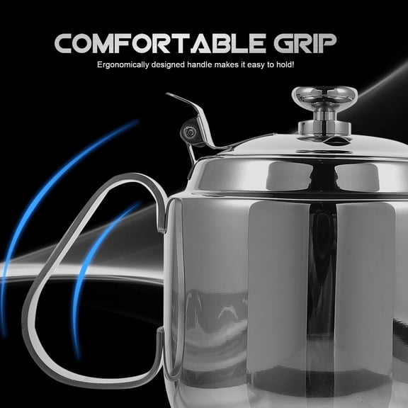 DRAFIDEEP 1Pack Stainless Steel Stovetop Tea Kettle for Restaurant