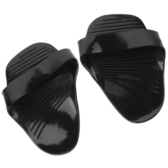 DRAFIDEEP 1Pair Durable Black Non Slip Lifting Gloves Gym Hand Grips for Weightlifting and Outdoor Fitness