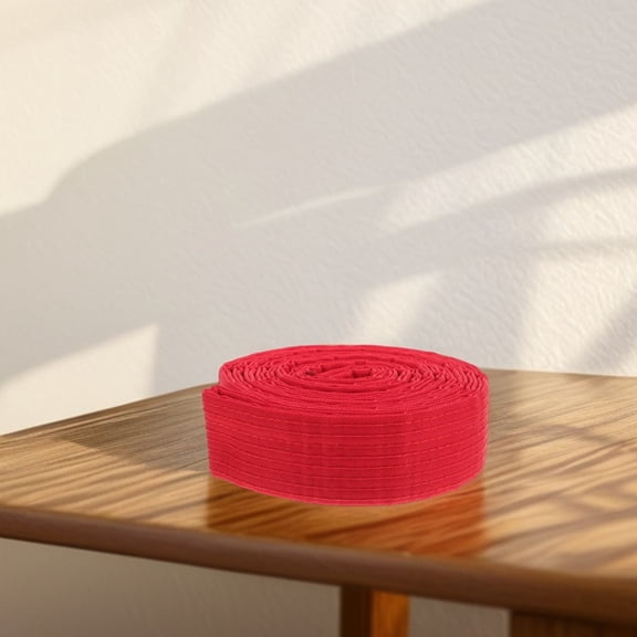 DRAFIDEEP Red Martial Arts Belt 1 Pair for Taekwondo Training and Practice, Ideal for Adults and Youth