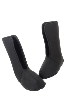 1Pair Black Boot Sock Liner Insulated Warm Waterproof Felt Insert