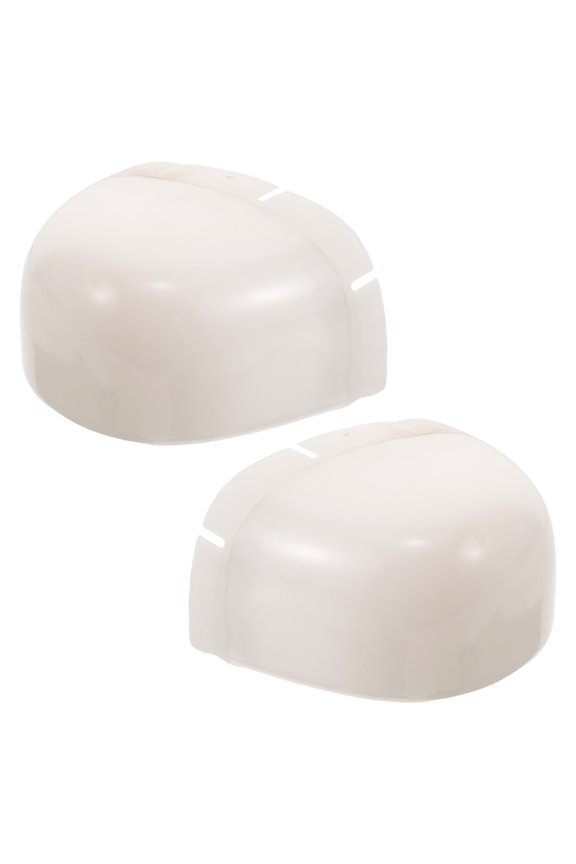 1Pair Safety Shoe Toe Caps with Rounded Edge Design for Comfortable Long Shift Wear