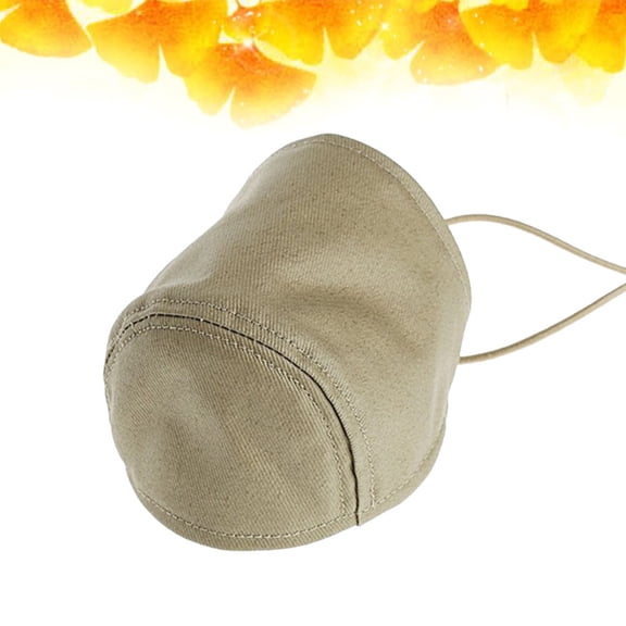 DRAFIDEEP Khaki Heel Protector Shoe Cover, 1 Piece Reusable Non- Cover for Driving and Flat Heel Shoes