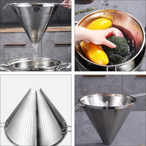 DRAFIDEEP 1Pc Reusable Stainless Steel Coffee Funnel for Home Coffee and Tea Brewing