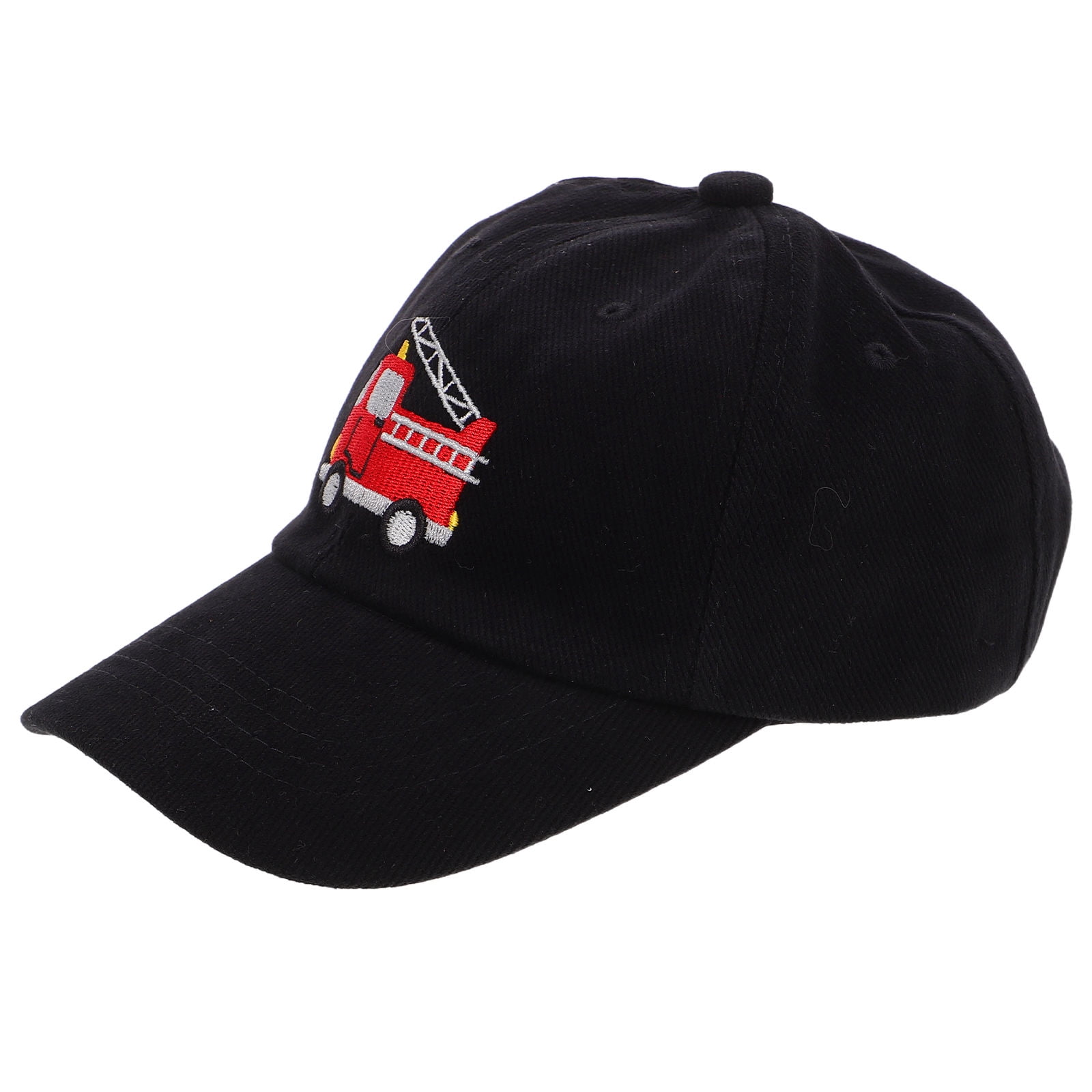 DRAFIDEEP Kids Fire Truck Cartoon Hat with Adjustable Size, Boys and ...