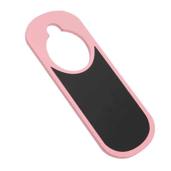 DRAFIDEEP 1Pcs Pink Wood Blackboard Door Hanger for Do Not Disturb Door Sign