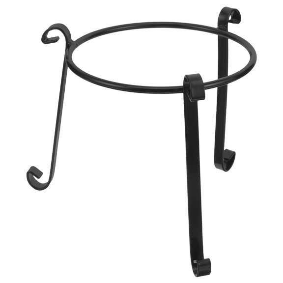 DRAFIDEEP 1Pcs Simple Iron Metal Flower Stand for Indoor Floors Decks Patios 11.8X6.7X6.7in