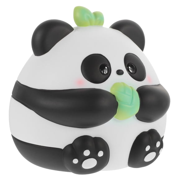 DRAFIDEEP 1Piece Panda Shaped Coin Jar Multi Colored Decorative Money Bank Box Perfect for Saving Coins in Bedrooms