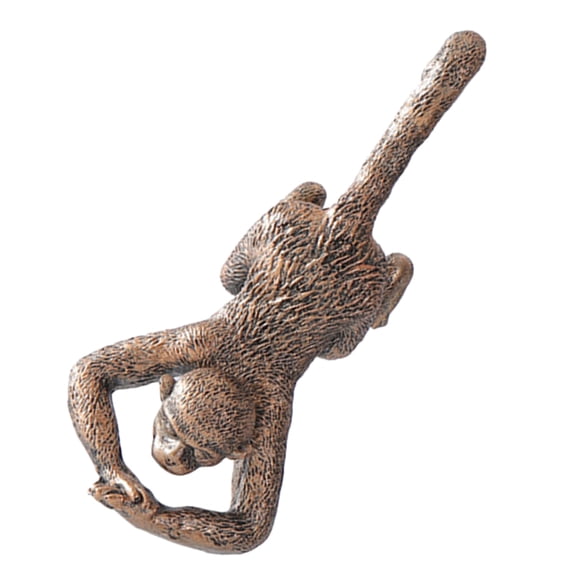 DRAFIDEEP 1Set Animal Statue Resin Figurine with Monkey Pendant for Homeowners and Garden Lovers