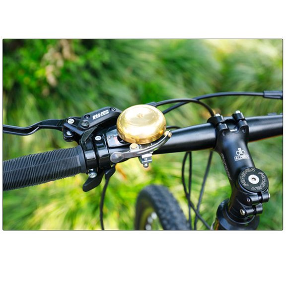 DRAFIDEEP 1Set Bike Handlebar Bell With Copper Material And Design For Cyclists