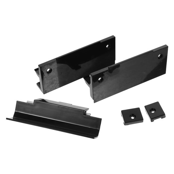 DRAFIDEEP 1Set Black Rv Refrigerator Door Latch for Freezer Lock Durable and Stable