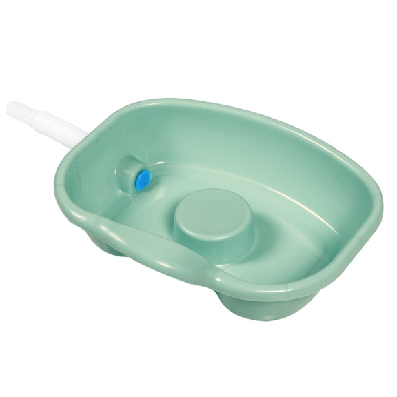 DRAFIDEEP Portable Plastic Hair Washing Tray, Sky-Blue, Ergonomic for Home, Smooth Finish