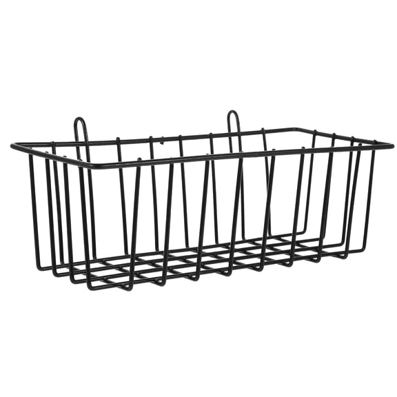 DRAFIDEEP 1Set Iron Drain Basket Black 9.3X3.9X3.1In For Kitchen Gadget Organizer And Dish Drying Rack
