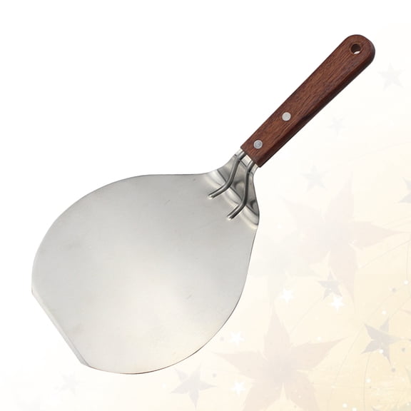 DRAFIDEEP 1Set Kitchen Utensils Wooden Handle Pizza Shovel for Baking Cooking Daily Use