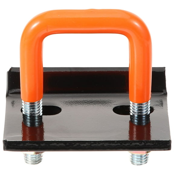 DRAFIDEEP 1Set Orange Carbon Steel Hitch Tightener for Rv Trailer Accessories 3.93X3.93X2.95in
