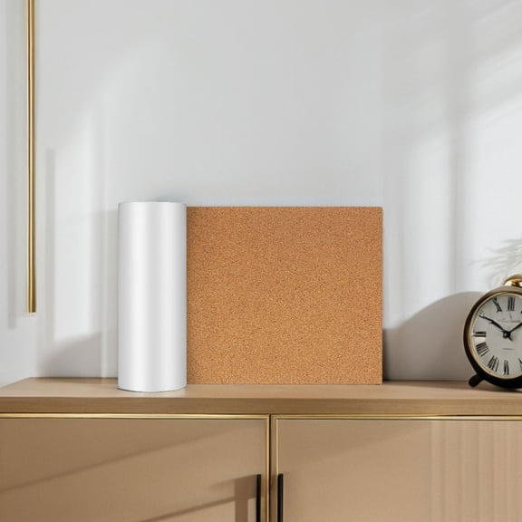 DRAFIDEEP 1Set Self Adhesive Cork Board Cork Drawer Liner Roll Nonslip Surface for Bathroom Drawers