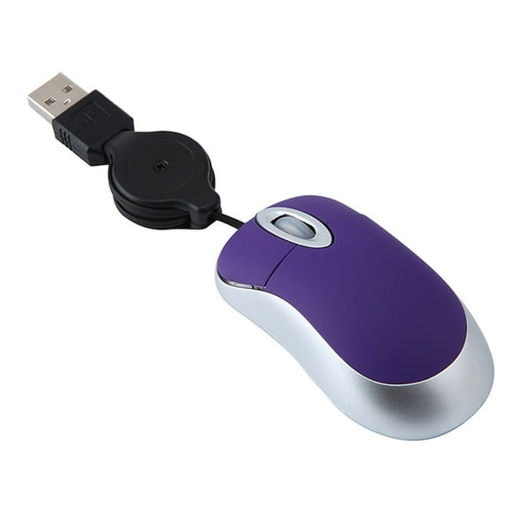 DRAFIDEEP 1Set Travel Gaming Mouse 7.50X4.00X2.40CM for Left-Handed Users