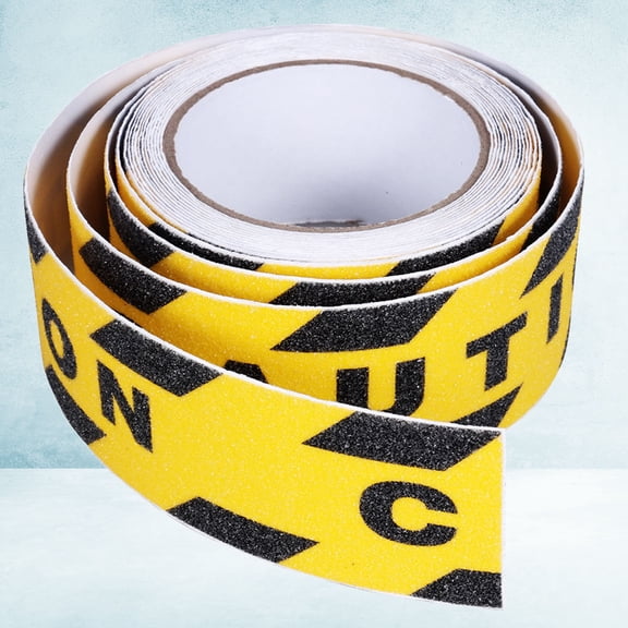 DRAFIDEEP 1Set Non Skid Safety Tape Self Adhesive Black Yellow Caution Floor Warning Tape
