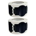 thumbnail image 1 of DRAFIDEEP 2 Rolls Various Shapes Labels Black Chalkboard Labels For Containers In Home Use, 1 of 8