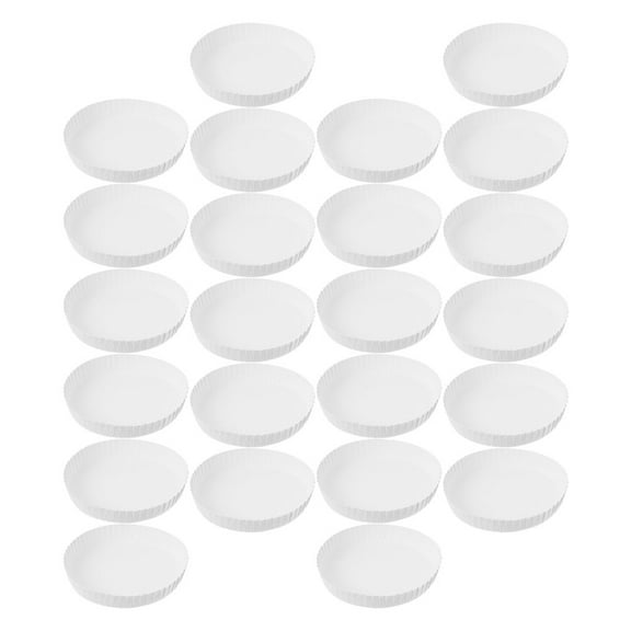 DRAFIDEEP 200pcs Disposable Cup Covers For Tea Cups Paper Made Lids Heat And Cold Resistant For Ktv Bars And Restaurants
