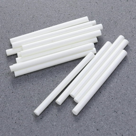 DRAFIDEEP 20Pcs Bulk Glue Sticks Pack for School Projects and Handmade Art Craft White