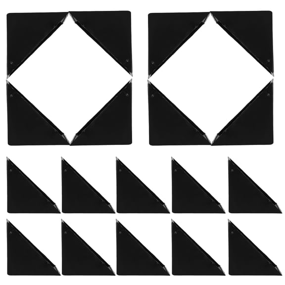 DRAFIDEEP 20Pcs Plastic Square Corner Protector for Furniture Packaging Protection 1.85X1.85X1.49in