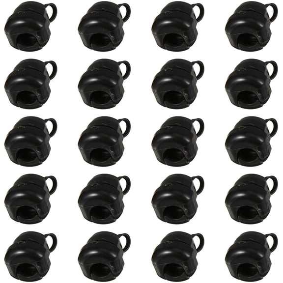 DRAFIDEEP 20pcs Cable Gland Power Cord Connector Pass Through Cable Sleeve Accessory