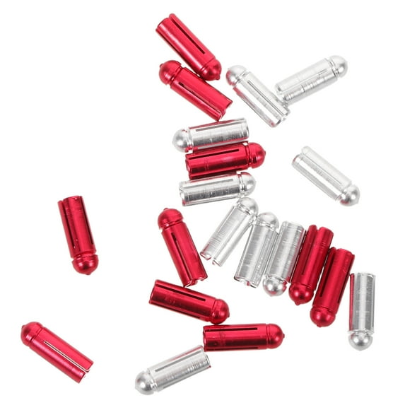 OUNONA 20Pcs Dart Wing Protective Covers Aluminum Alloy Flight Fixers with Easy Installation