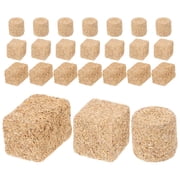 DRAFIDEEP 24-Piece Mini Haystack Model Set for Rustic Farmhouse Decor, Model Making, Farm Scene Accessories