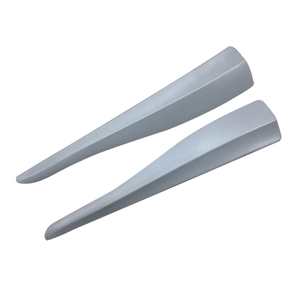 DRAFIDEEP 2Pcs Anti Collision Strips for Cars Grey PVC Bumper Protector for Car Safety