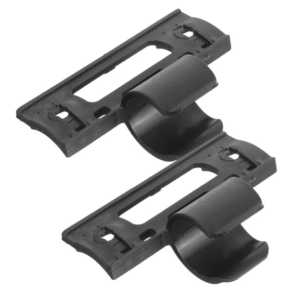 DRAFIDEEP 2Pcs Black Bike Pump Attachment Simple Design for Bicycle Maintenance