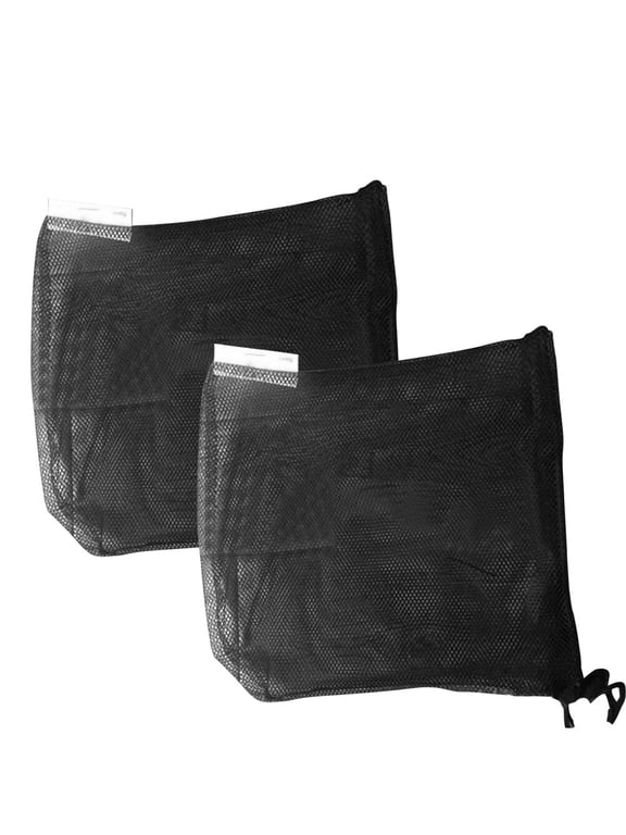 2Pcs Black Drawstring Bags for General Users and Everyday Use