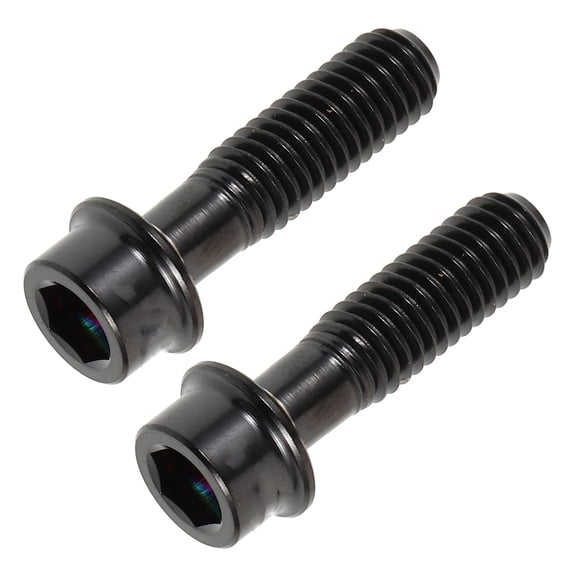 DRAFIDEEP 2-Pack Black Titanium Alloy Brake Lever Screws Replacement for Mountain Bike Frame and Lightweight