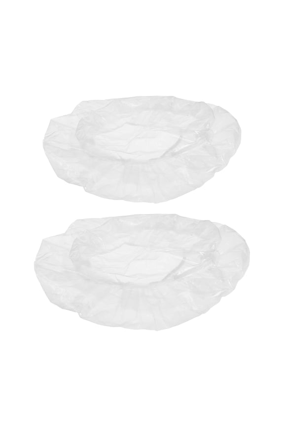 2Pcs Clear Plastic Cowboy Hat Cover Waterproof Dust Protector for Storage Travel and Outdoor Use