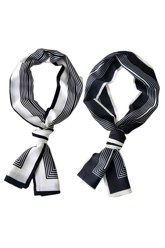 2-Pack Women's Fashion Lace Scarves, Thin Shawls for Spring and Autumn, Elegant Decorative Accessories