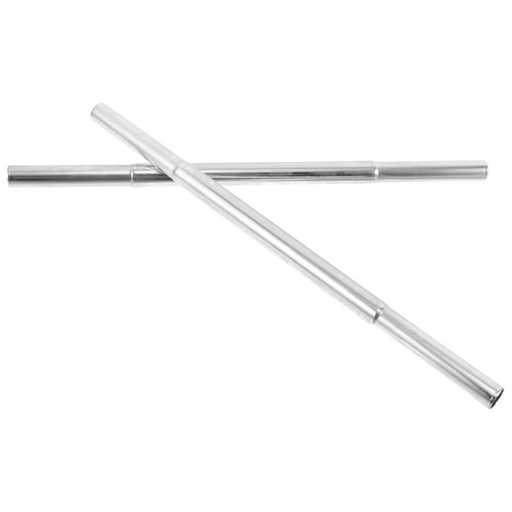 OUNONA 2Pcs Silver Golf Club Shaft Extension Rod Iron Putters Extender Tool for Enhanced Swing Stability and Distance