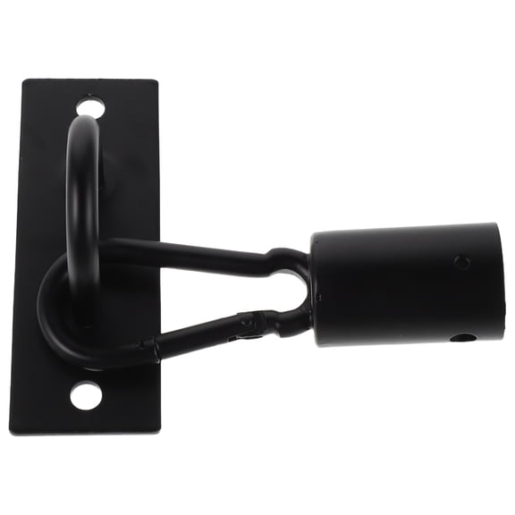 DRAFIDEEP Heavy Duty Ceiling Fan Mounting Plate Black Alloy Steel for Firm Support