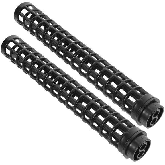DRAFIDEEP 2Pcs Moss Pole for Climbing Plants Plastic Support Monstera Cylindrical 9.8X1.4in
