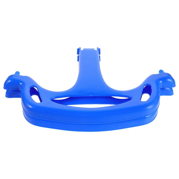 OUNONA Playground Triangle Handle Drafideep Blue Plastic Safety Grip for Outdoor Swings