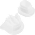 thumbnail image 1 of DRAFIDEEP 2Pcs Polymer Clay Diy Tool White Silicone Earring Cutter for Craft Making, 1 of 6