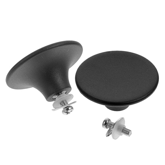 DRAFIDEEP 2Pcs Pot Cover Knob Heat Resistant Sleek Design Replacement For Kitchenware Use