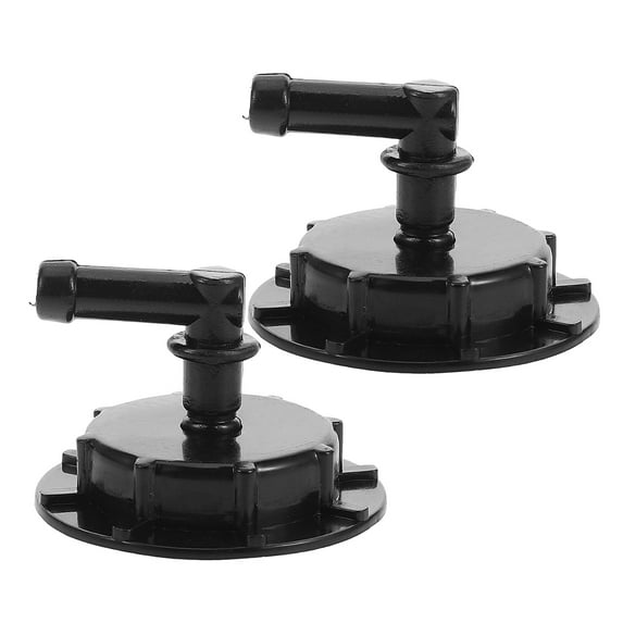 DRAFIDEEP 2Pcs Radiator Reservoir Cover Black Plastic Pressure Maintenance For Cooling System Repair