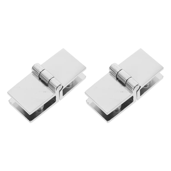 DRAFIDEEP 2Pcs Silver Hinge for Home Use 5.4x2.4x2.1in