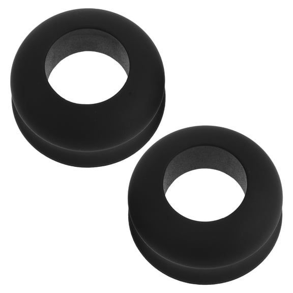DRAFIDEEP 2-Pack Black Softball and Baseball Bat Choke-Up for Enhanced Swing Stability and Easy Installation