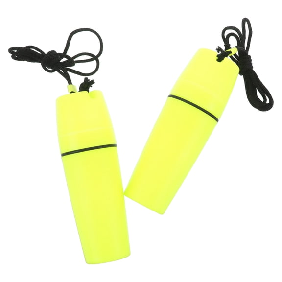 DRAFIDEEP 2Pcs Sturdy Yellow Dry Box Waterproof Design for Boat Kayak Beach Storage Case